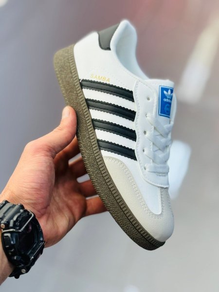 اديدس سامبا / ابيض / اسود