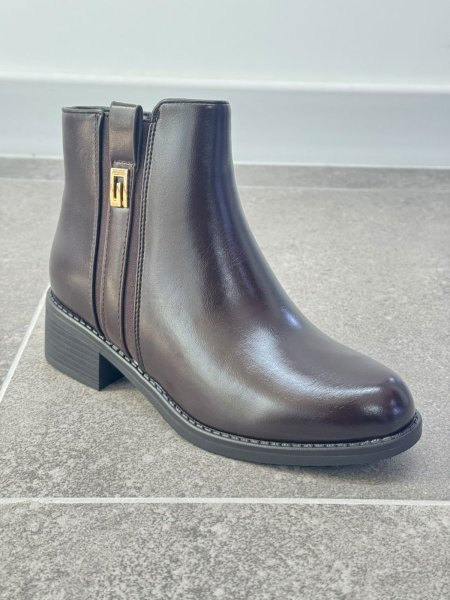 5788A2 - جزمة ستاتي - بني